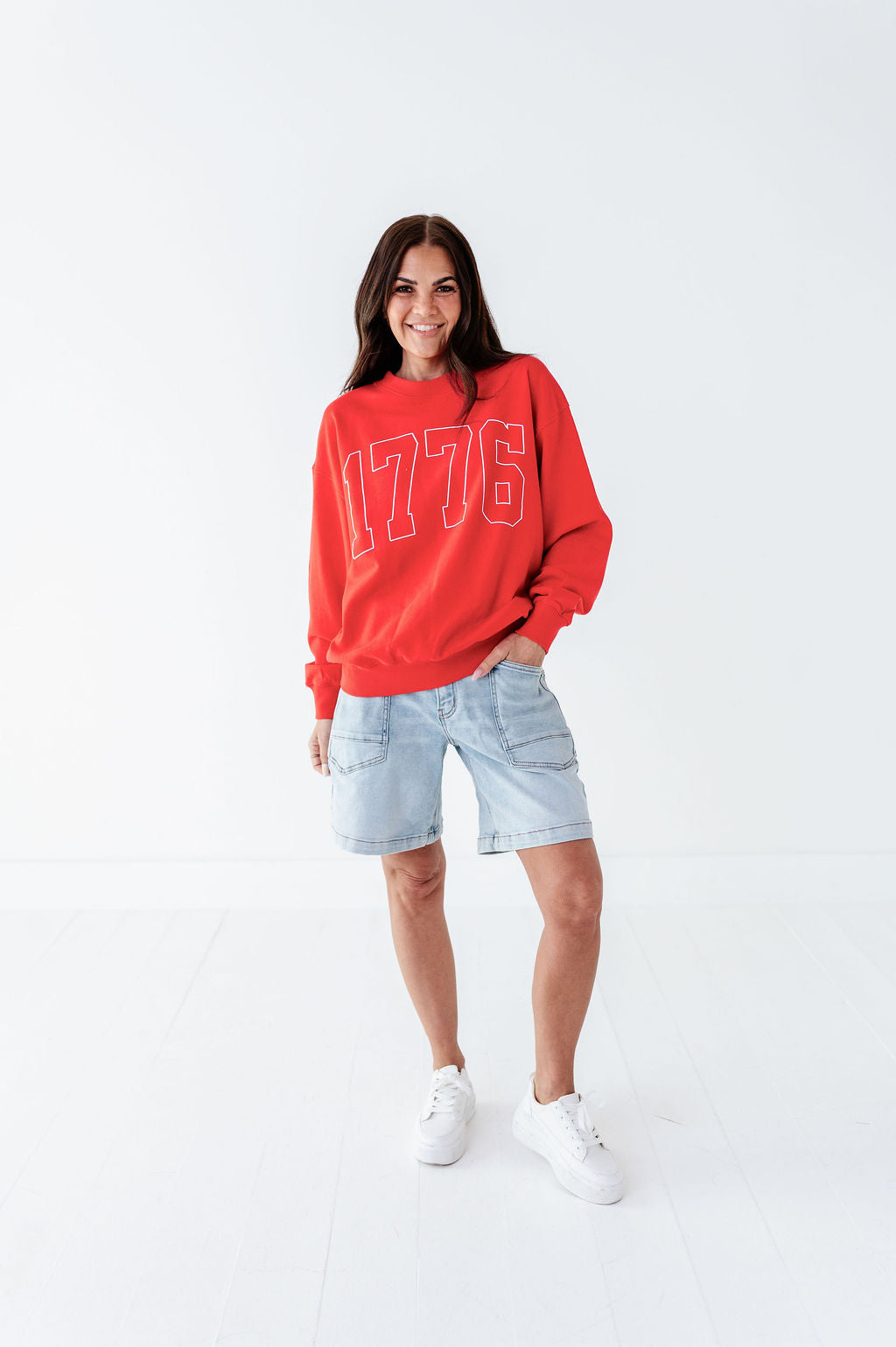 "1776" Sweatshirt - Size Small Left
