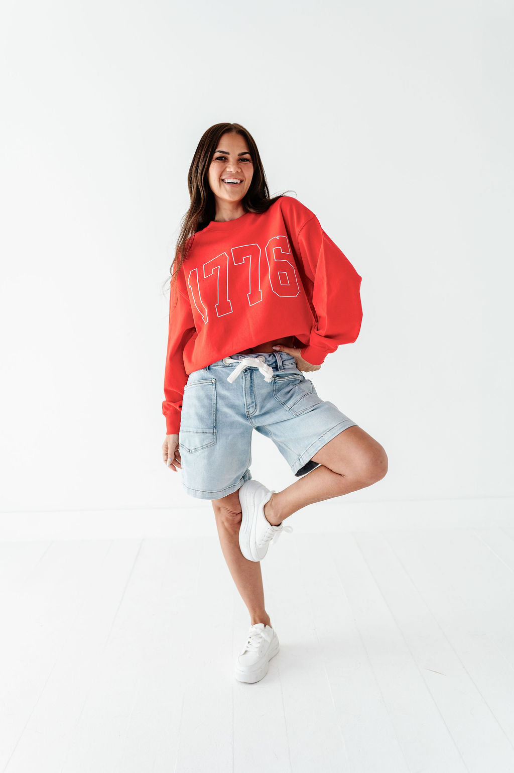 "1776" Sweatshirt - Size Small Left