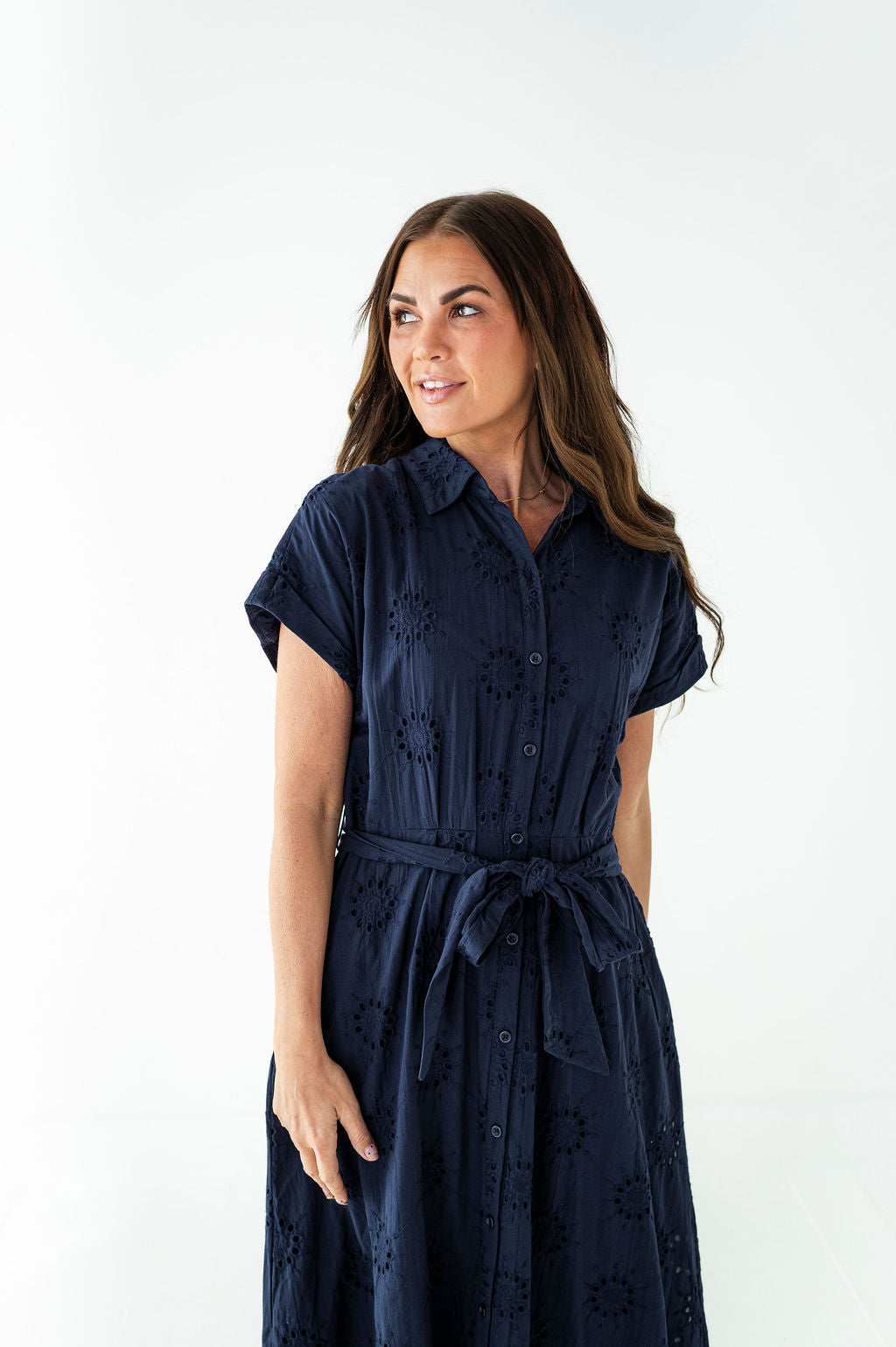 Delphine Eyelet Dress