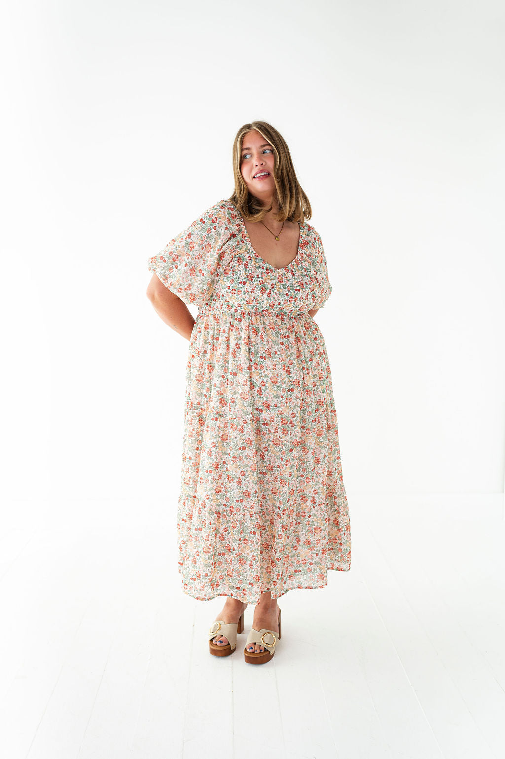 Poppy Smocked Dress