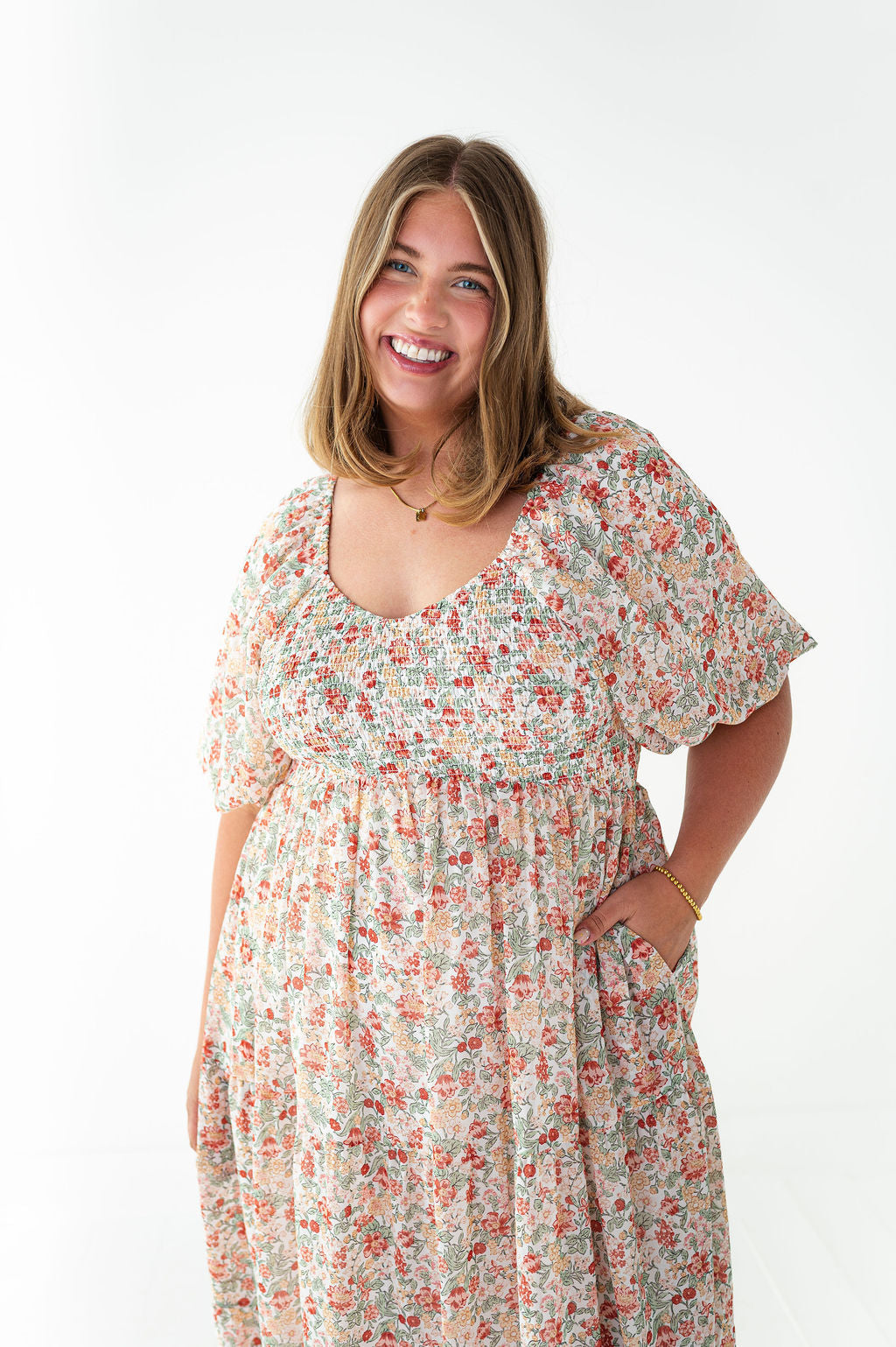 Poppy Smocked Dress