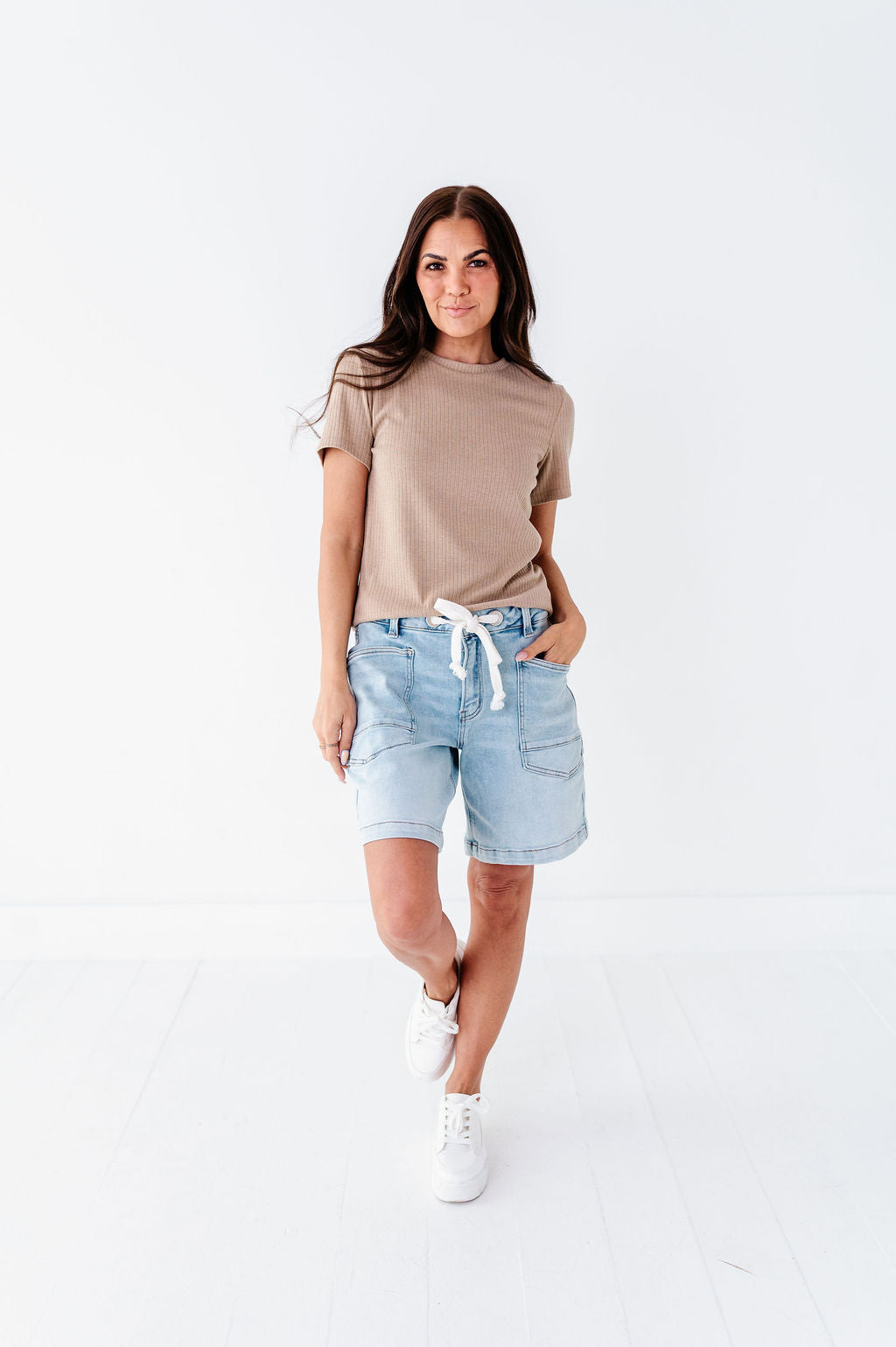 Jessica Pointelle Tee
