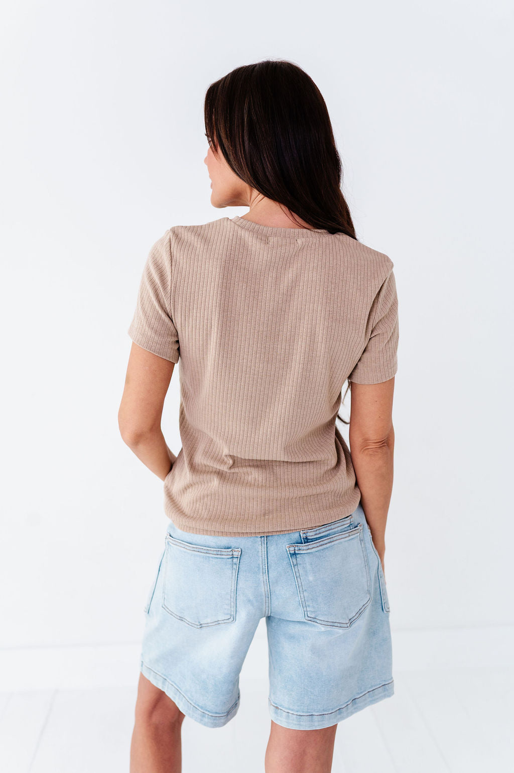 Jessica Pointelle Tee