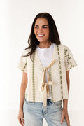 Junie Tie Front Top