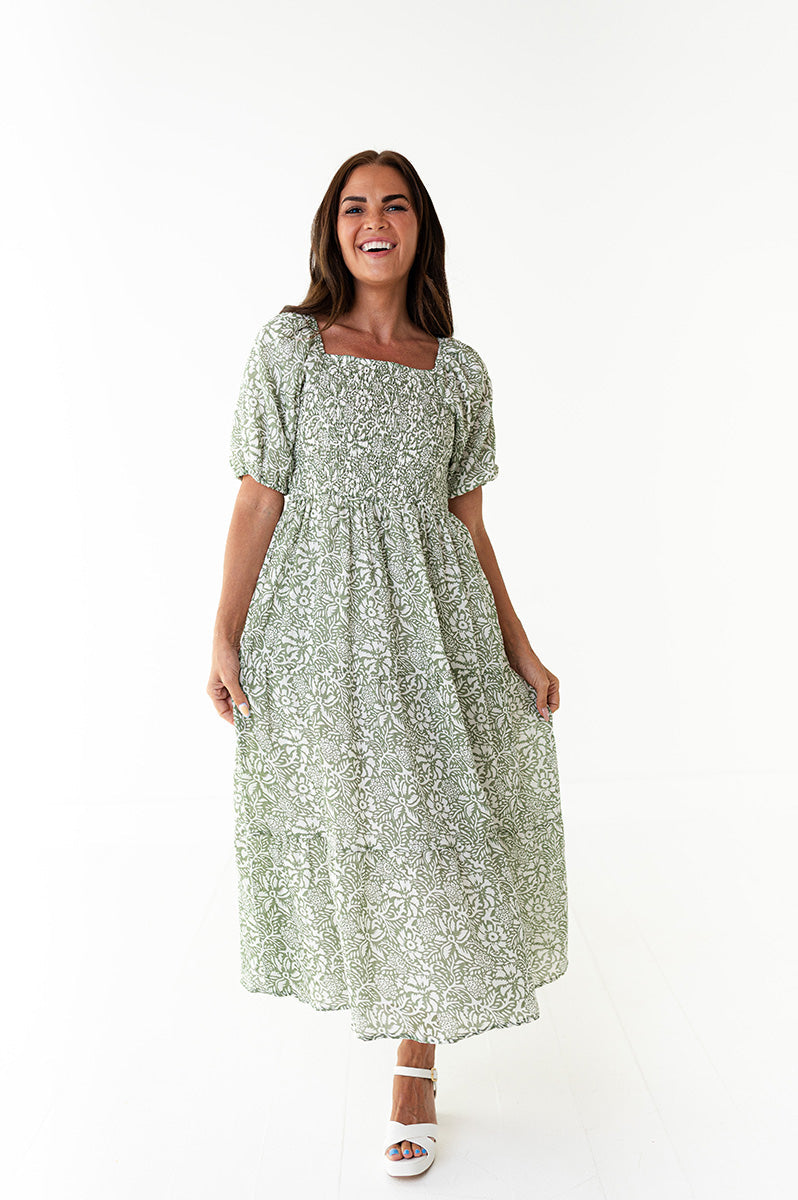 Fern Smocked Dress