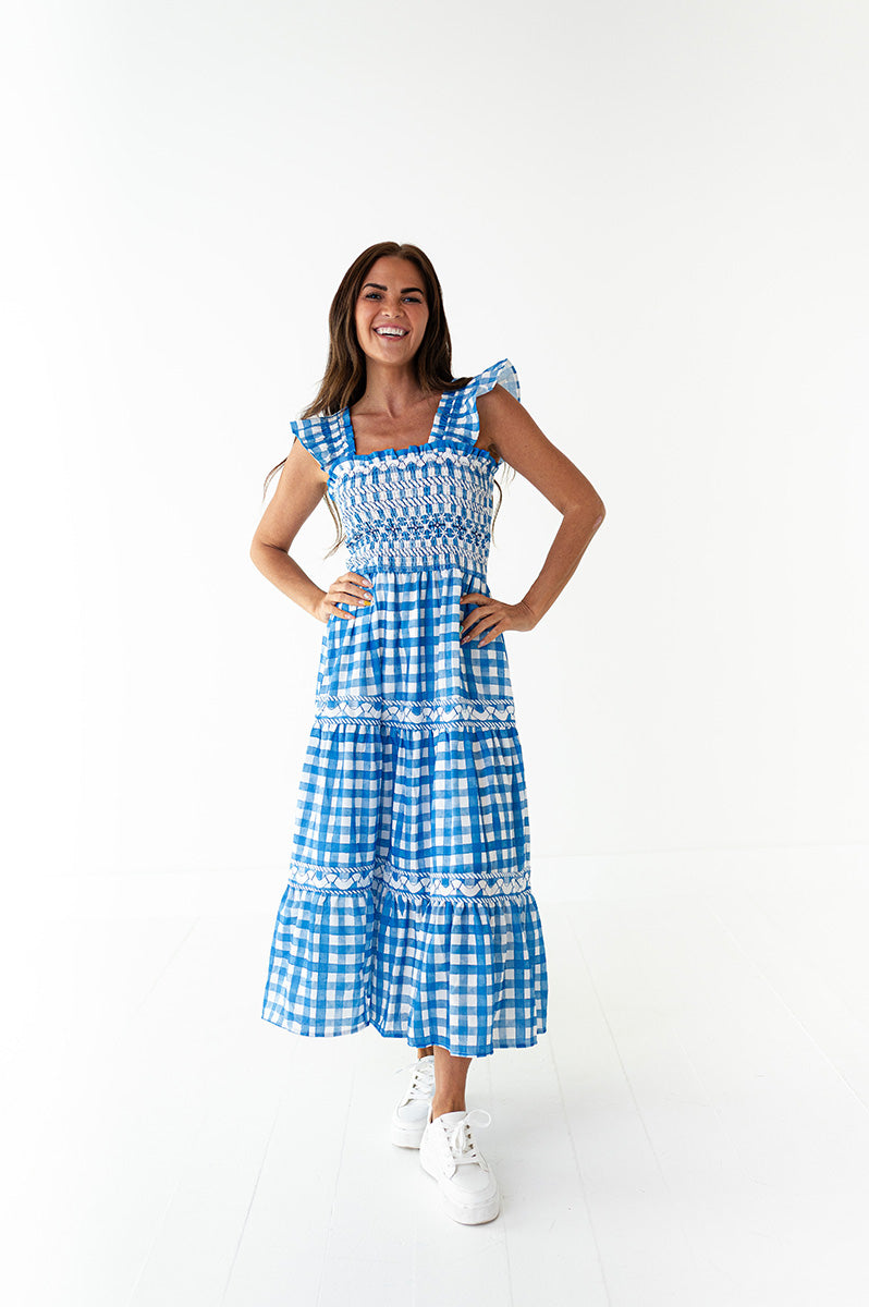 Saylor Gingham Dress