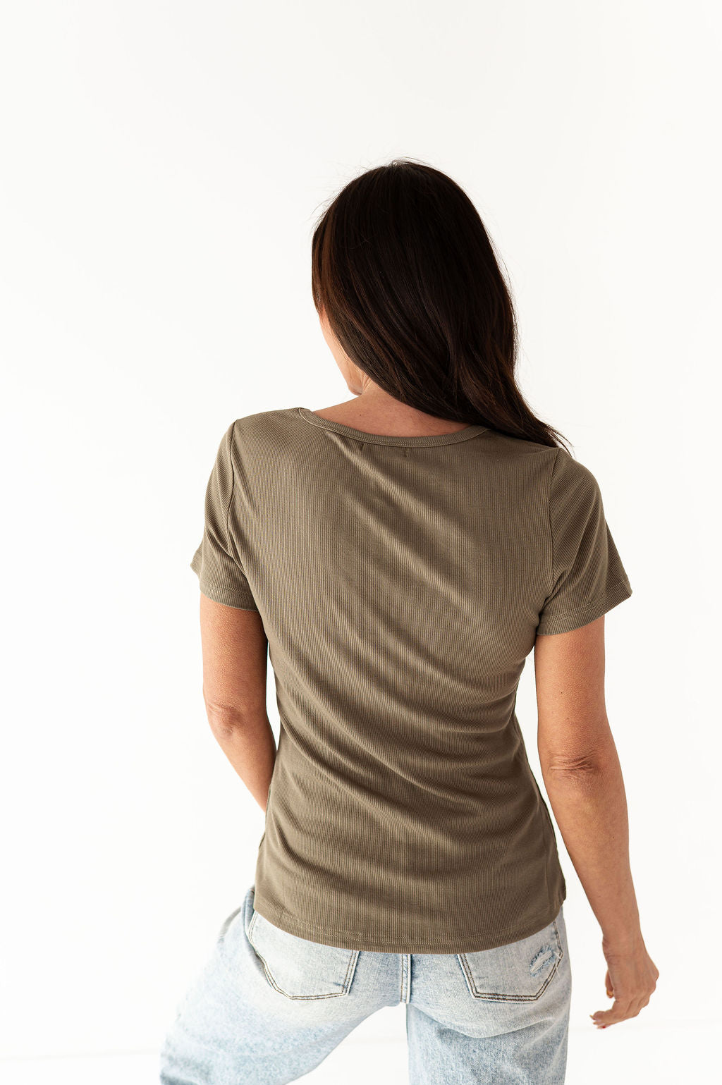 Trista Ribbed Top