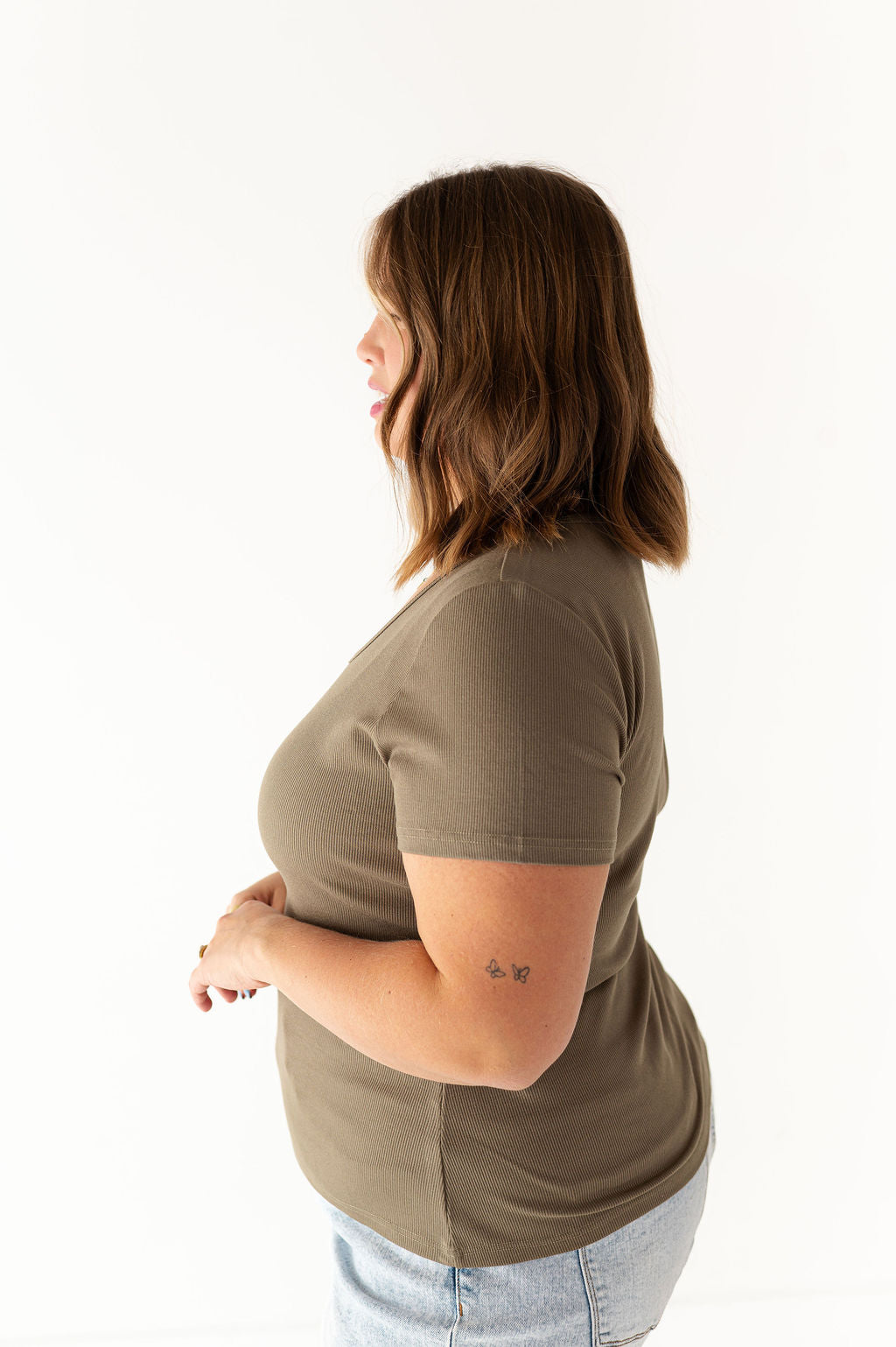Trista Ribbed Top